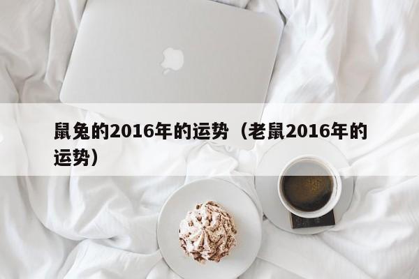 鼠兔的2016年的运势（老鼠2016年的运势）