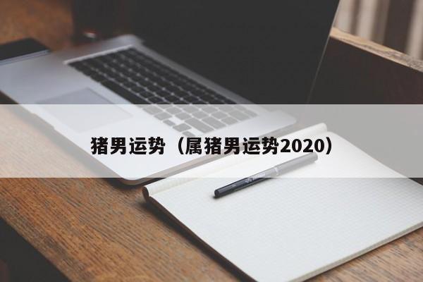 猪男运势（属猪男运势2020）