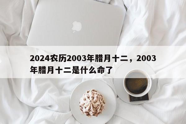 2024农历2003年腊月十二，2003年腊月十二是什么命了