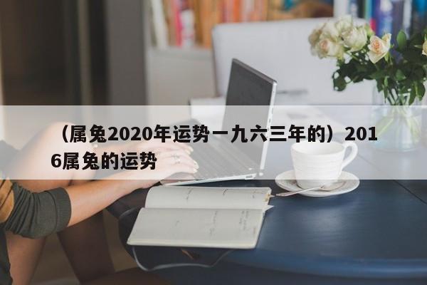 （属兔2020年运势一九六三年的）2016属兔的运势