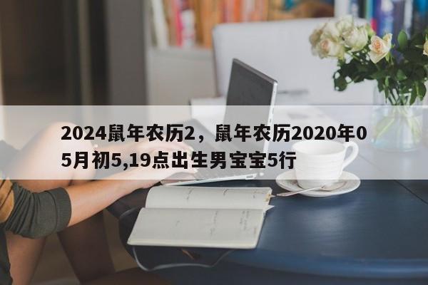 2024鼠年农历2，鼠年农历2020年05月初5,19点出生男宝宝5行