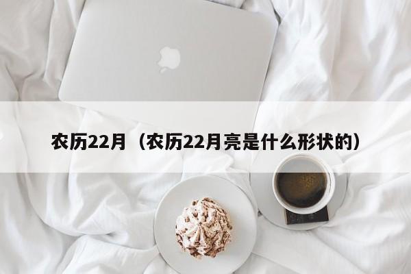 农历22月（农历22月亮是什么形状的）