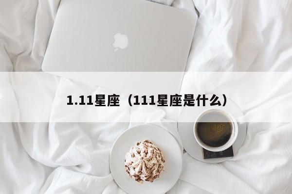 1.11星座（111星座是什么）