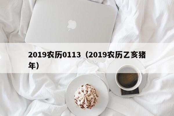 2019农历0113（2019农历乙亥猪年）