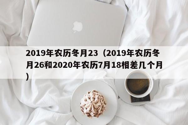 2019年农历冬月23（2019年农历冬月26和2020年农历7月18相差几个月）